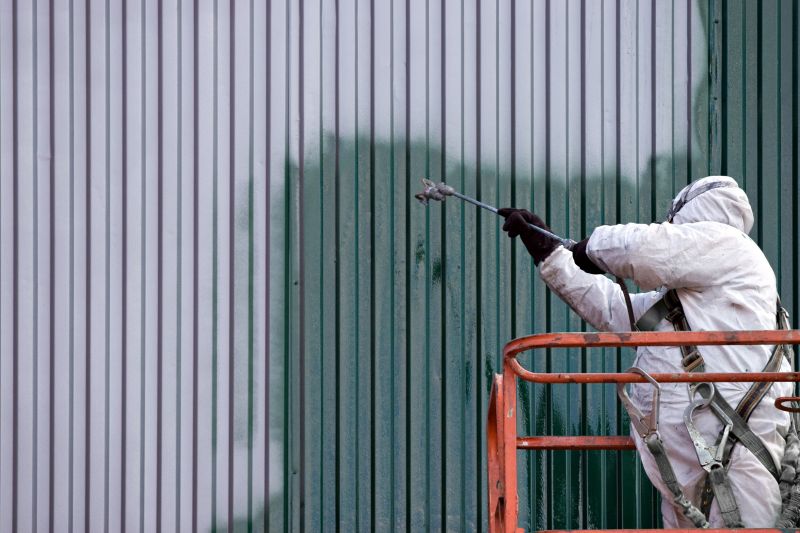 Commercial Fence Painting in Longmont, CO