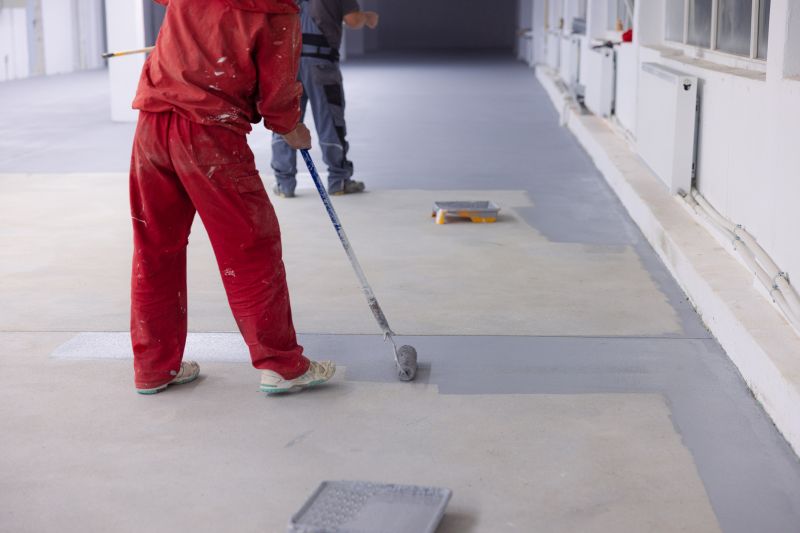 Concrete Floor Painting