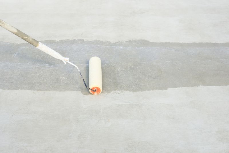 Concrete Floor Painting detail